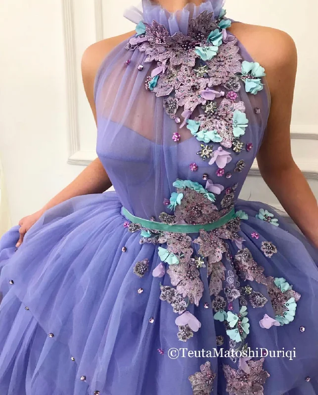 Blooming Lilac Gown