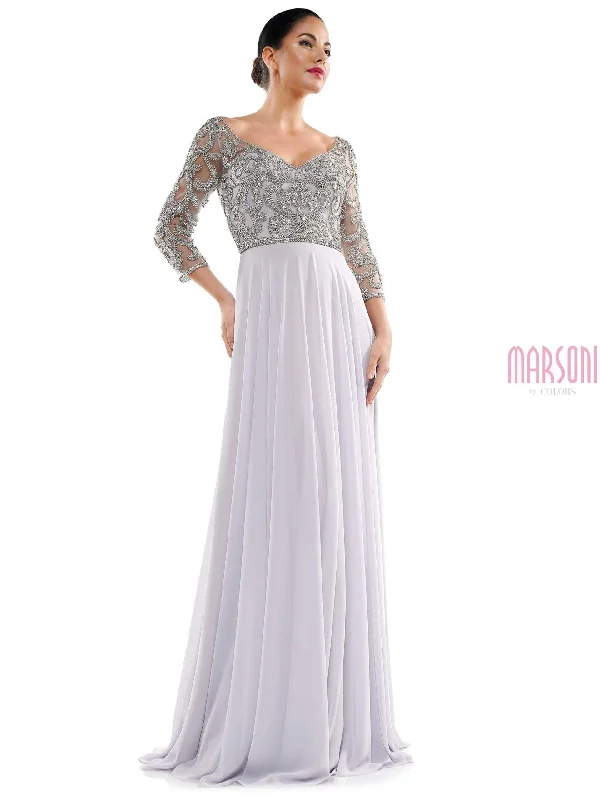 Marsoni Long Mother of the Bride Dress