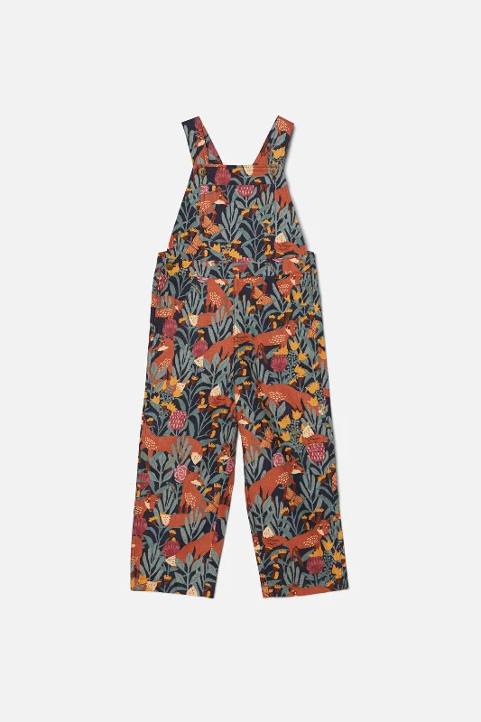 Foxy Garden Kids Overalls