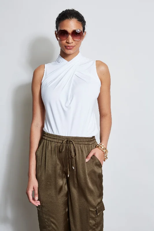 Sleeveless Twist Knit